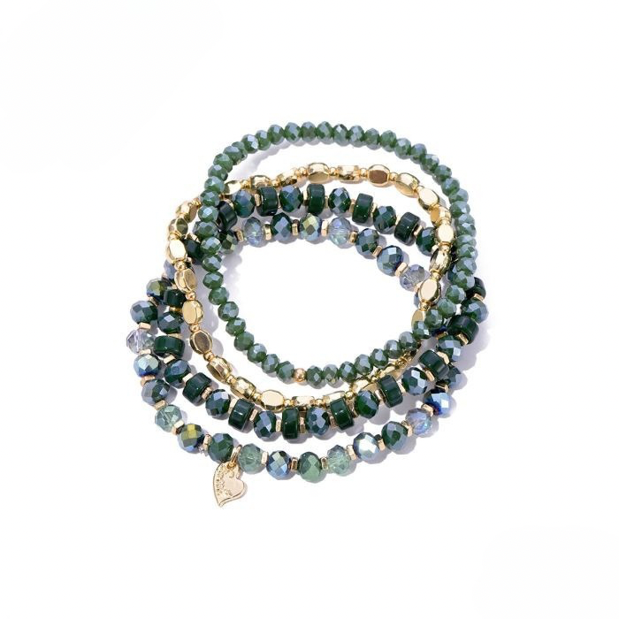 AMBER ARMBANDENSET - GROEN