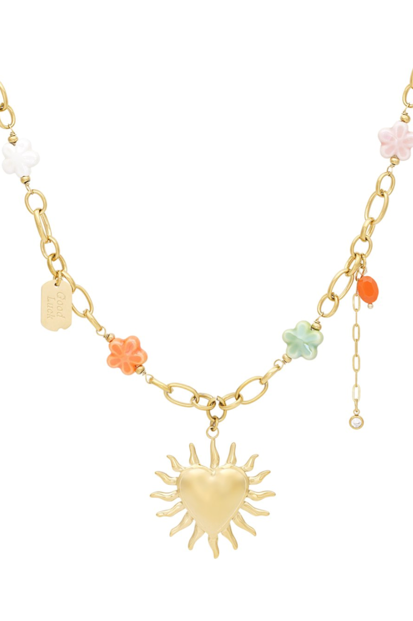 SUNNY BEDEL KETTING - GOUD