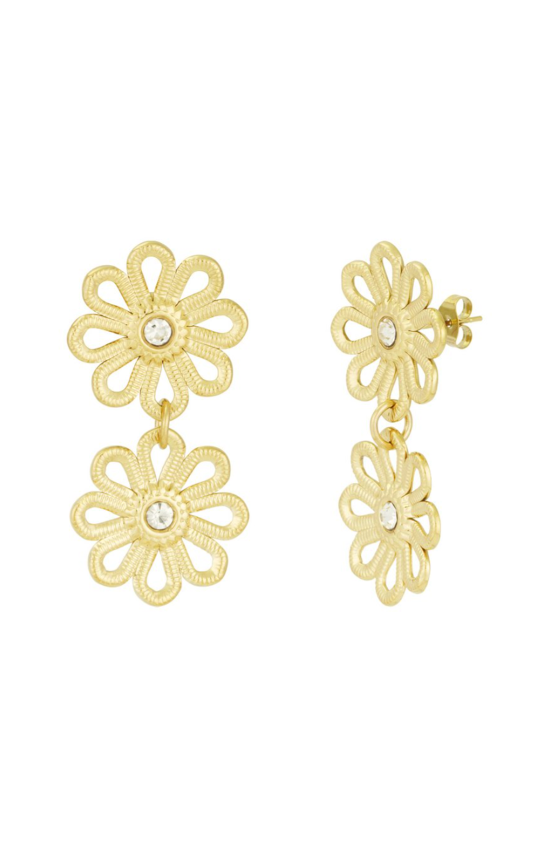 FLOOR OORBELLEN - GOUD