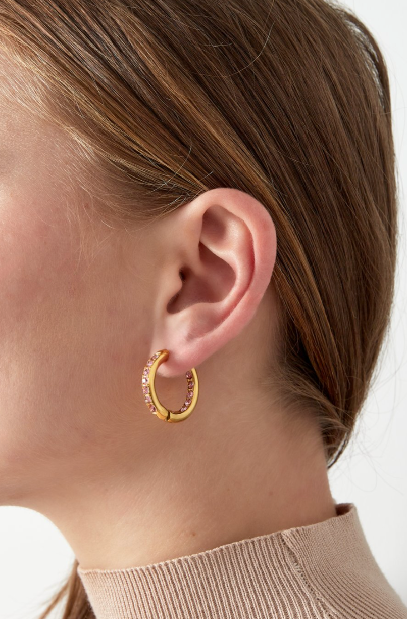 JACKIE OORBELLEN - ROZE