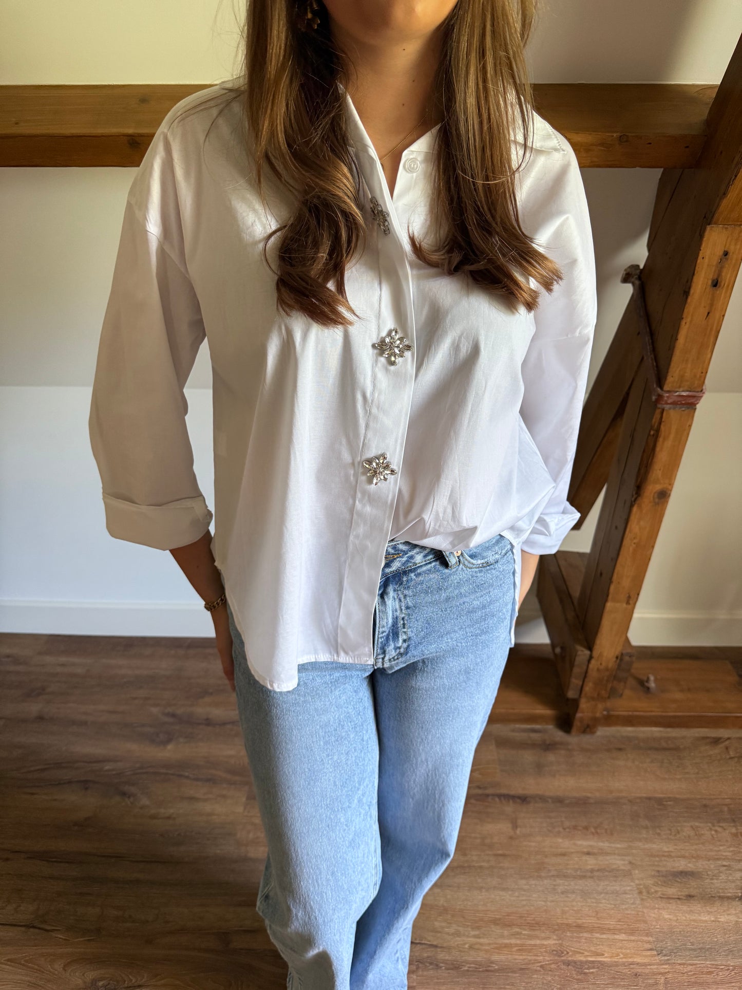 BIBI BLOUSE - WIT