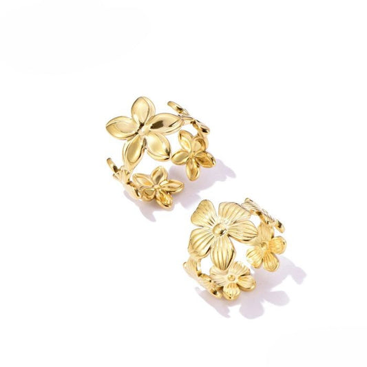 RUBY RINGEN SET - GOUD