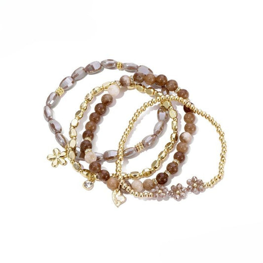 NOVIE ARMBANDEN SET - GOUD